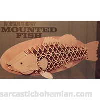 3D Mounted Trophy Fish 52 piece Wooden Puzzle B01BG8ZZ2C